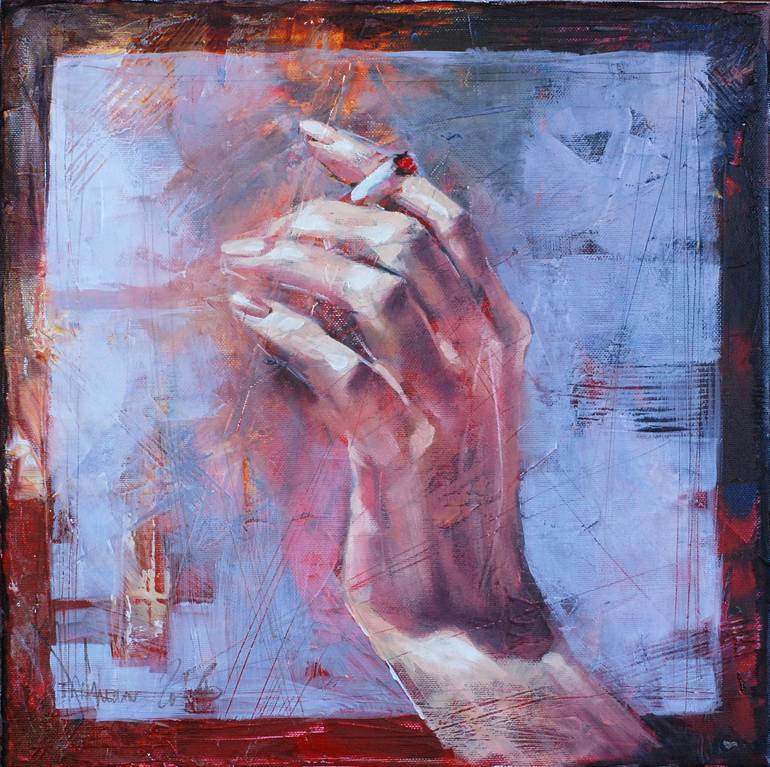 Project Hands l Painting by Igor Shulman | Saatchi Art