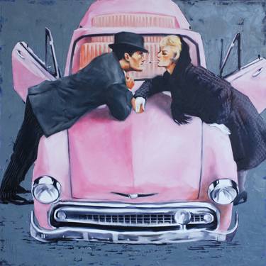 Original Figurative Car Paintings by Igor Shulman