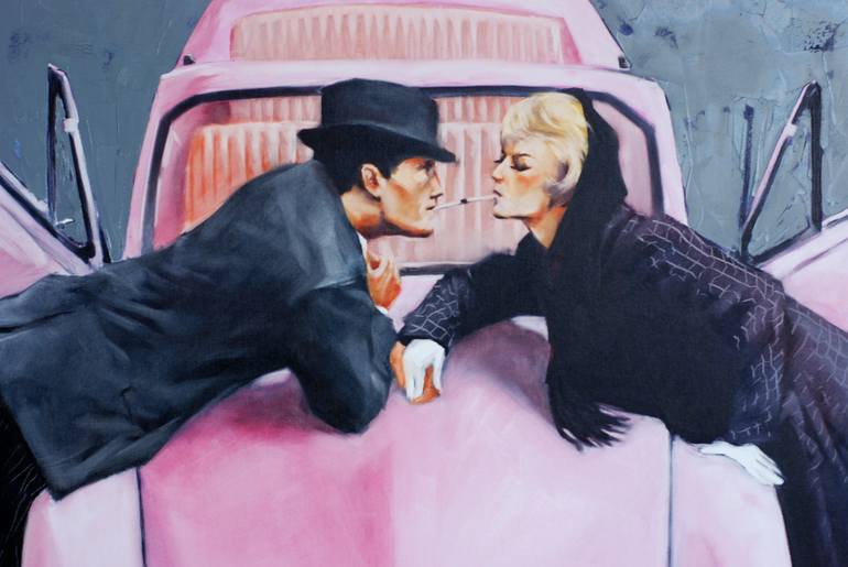Original Figurative Car Painting by Igor Shulman