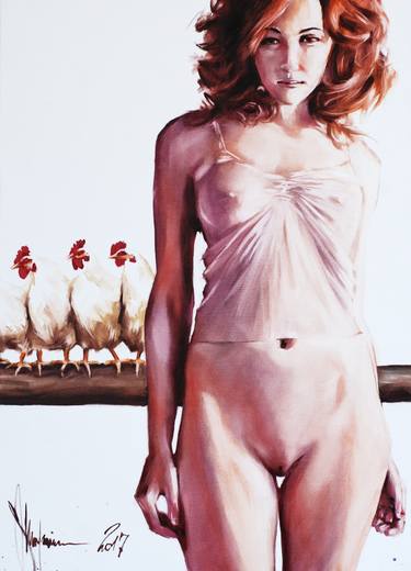Print of Figurative Erotic Paintings by Igor Shulman