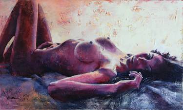 Print of Figurative Nude Paintings by Igor Shulman