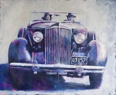 Original Conceptual Automobile Paintings by Igor Shulman