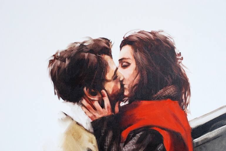 Original Figurative People Painting by Igor Shulman