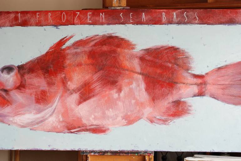 Original Fish Painting by Igor Shulman