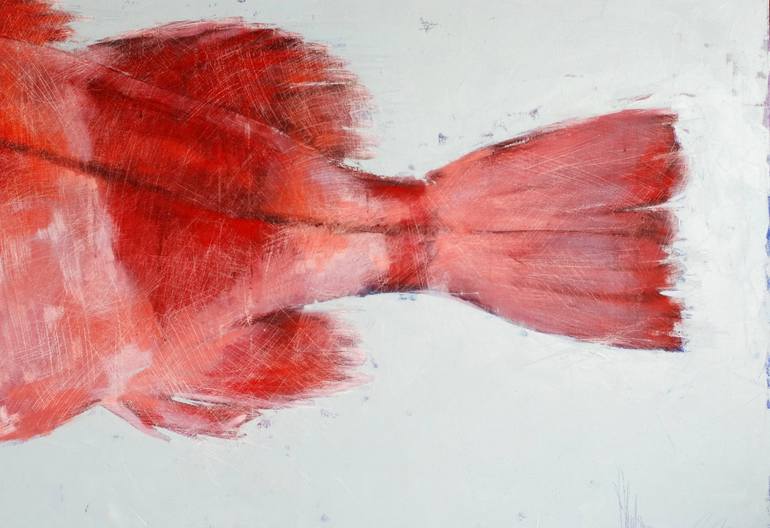 Original Pop Art Fish Painting by Igor Shulman