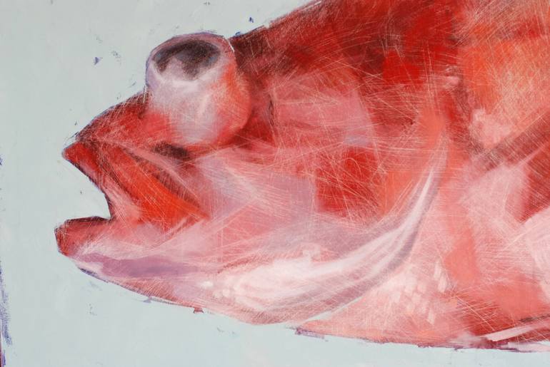 Original Fish Painting by Igor Shulman