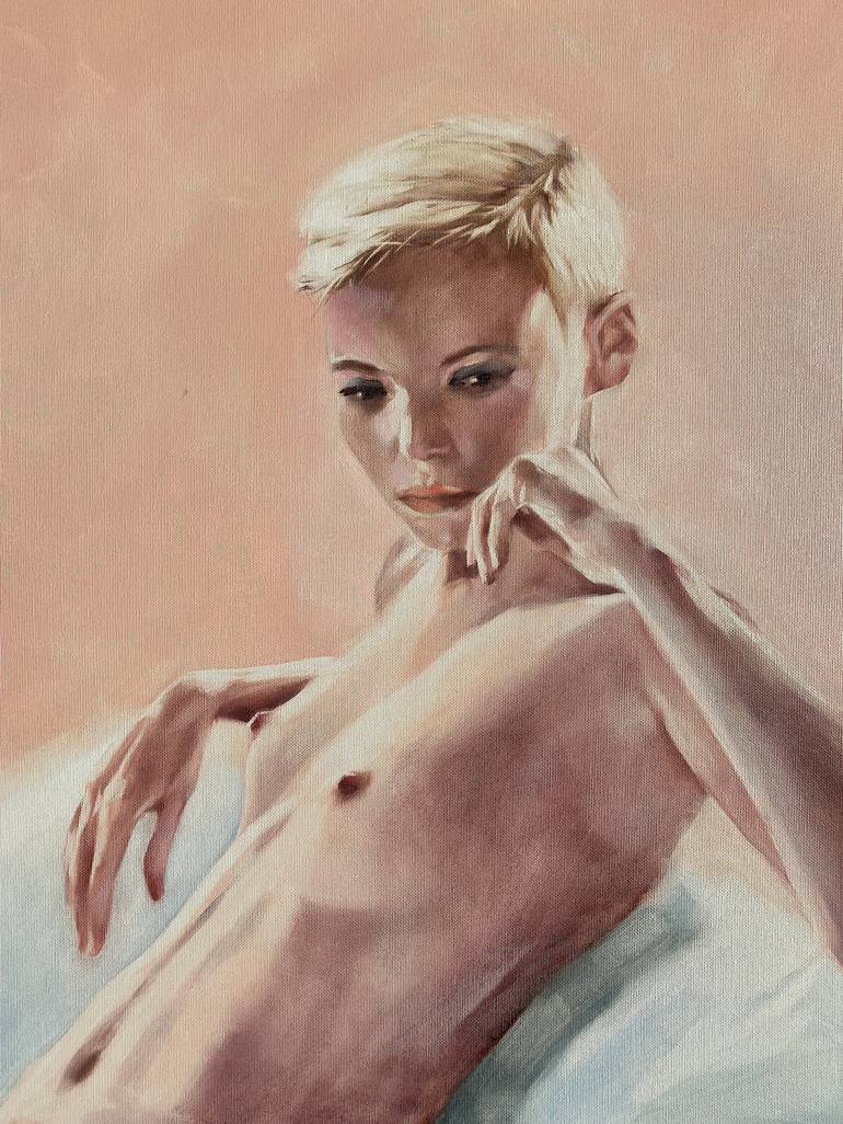Original Figurative Erotic Painting by Igor Shulman