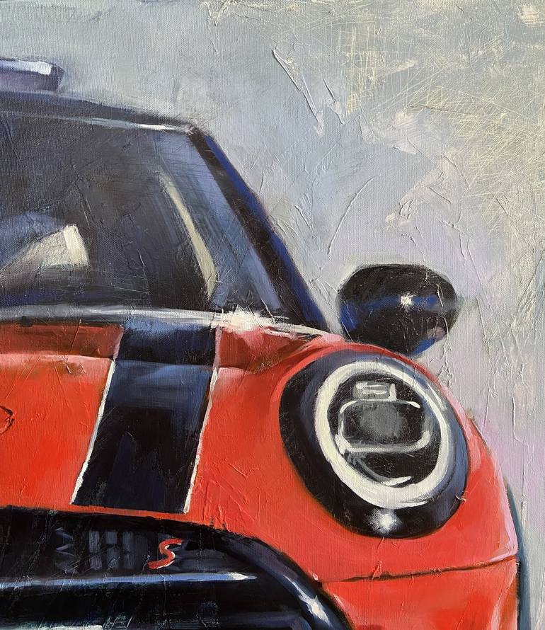 Original Pop Art Car Painting by Igor Shulman