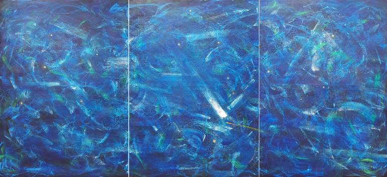 Original Abstract Painting by Pham Kien