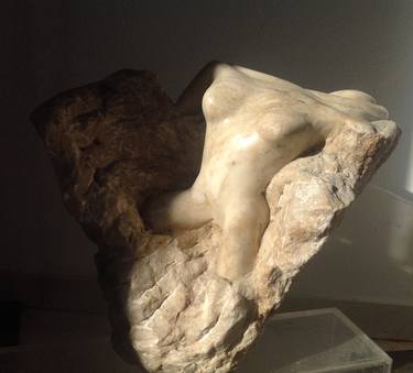 Original Figurative Erotic Sculpture by Nicole Durand
