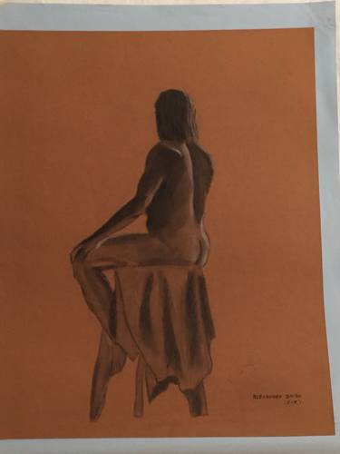 Original Nude Drawings by Alexander Zouro