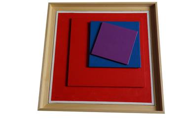 Tri IV Rouge - Hommage a Josef Albers thumb
