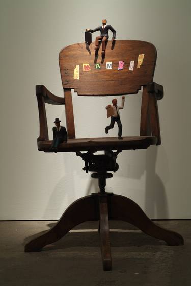 Original Dada Comics Installation by sergio meirana