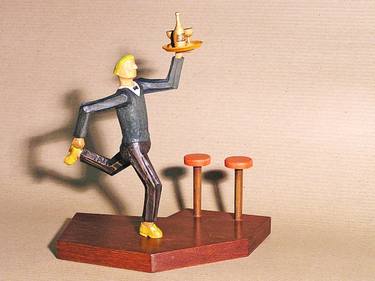 Original Figurative Humor Sculpture by sergio meirana