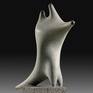 Inspired by the elegant movements of a couple dancing tango
i try to make an elegant organic movement carved in stone.