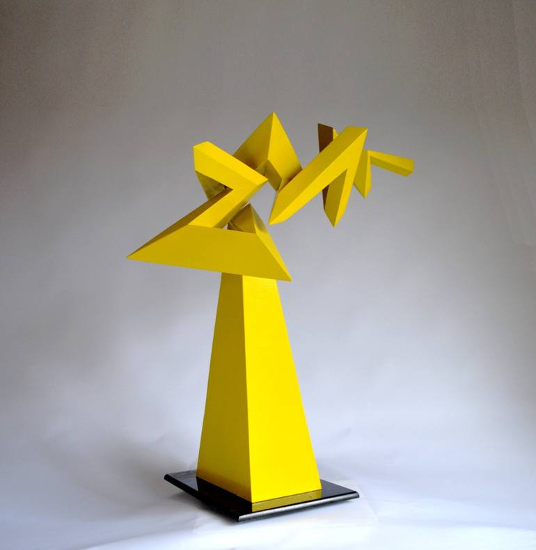 Original Geometric Sculpture by Butrint Morina