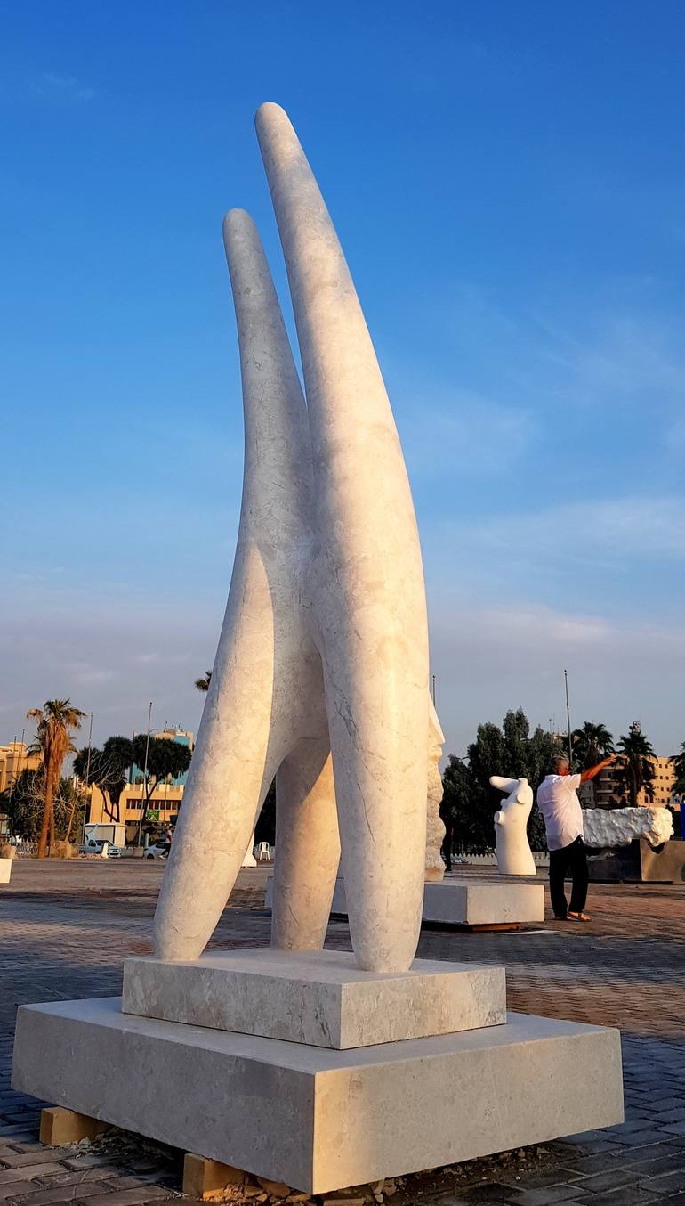 Original Conceptual Abstract Sculpture by Butrint Morina