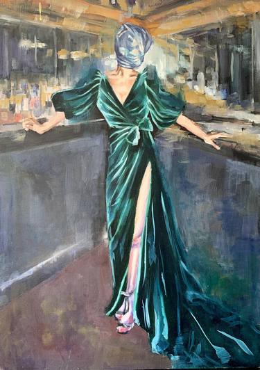Original Contemporary Fashion Painting by Mark Armstrong