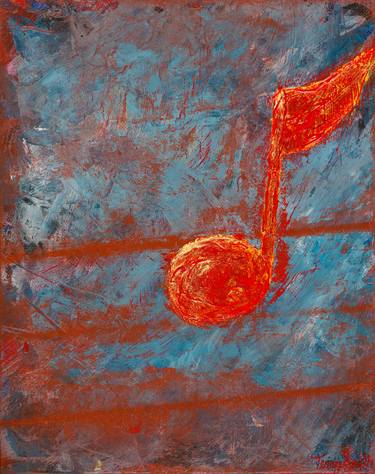 Original Conceptual Music Paintings by Terry Smith
