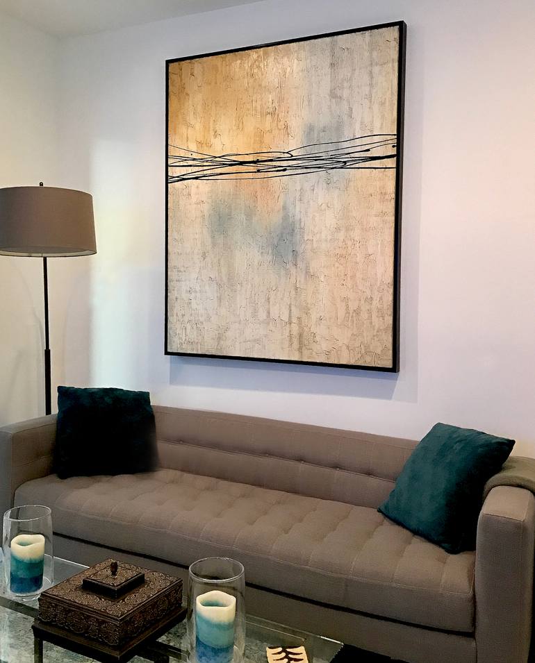 Original Modern Abstract Painting by Cinzia Ferda