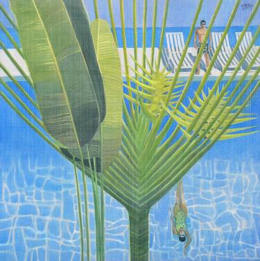 Print of Water Paintings by Tran Xuan Binh