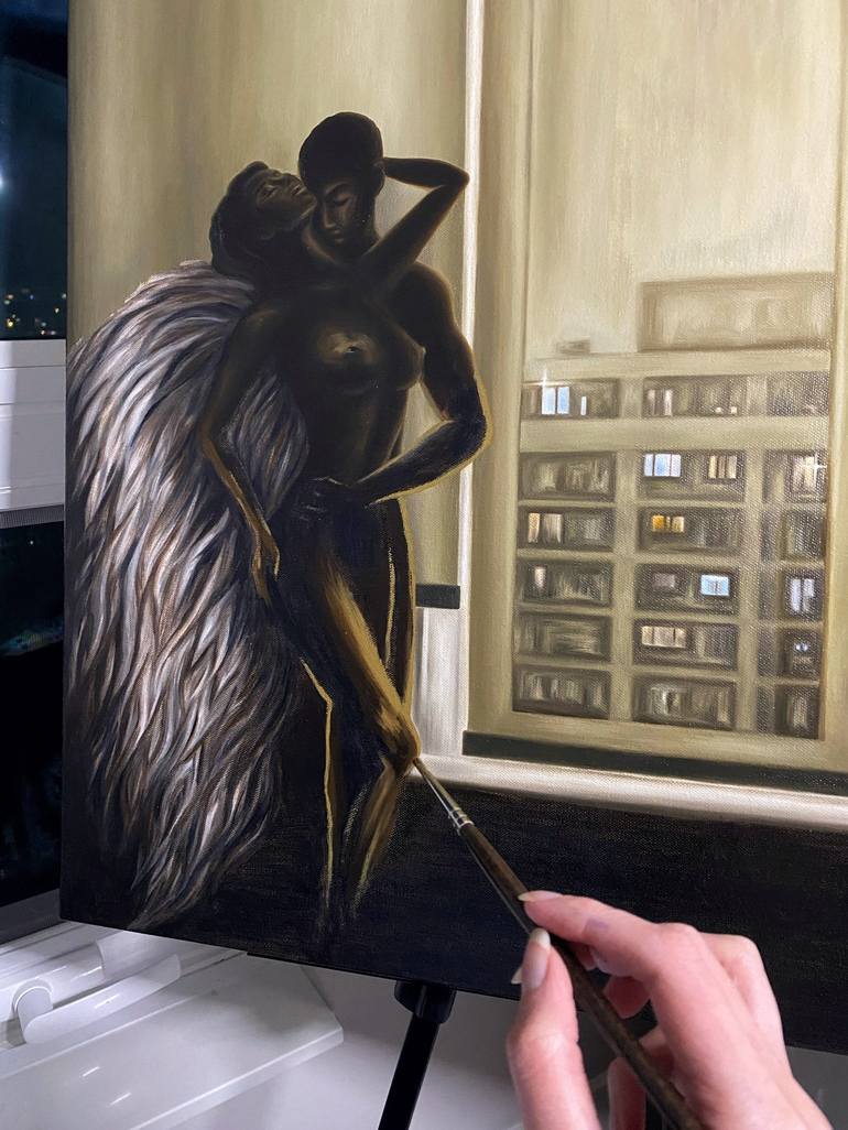 Original Nude Painting by Kate Stavniichuk