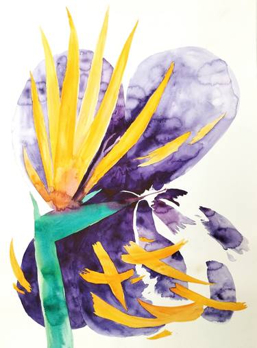 Original Figurative Floral Paintings by Marija Čolić