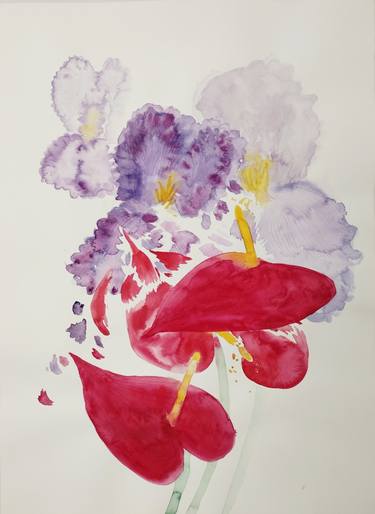 Original Floral Paintings by Marija Čolić