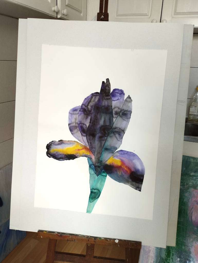 Original Fine Art Abstract Painting by Marija ČOlić