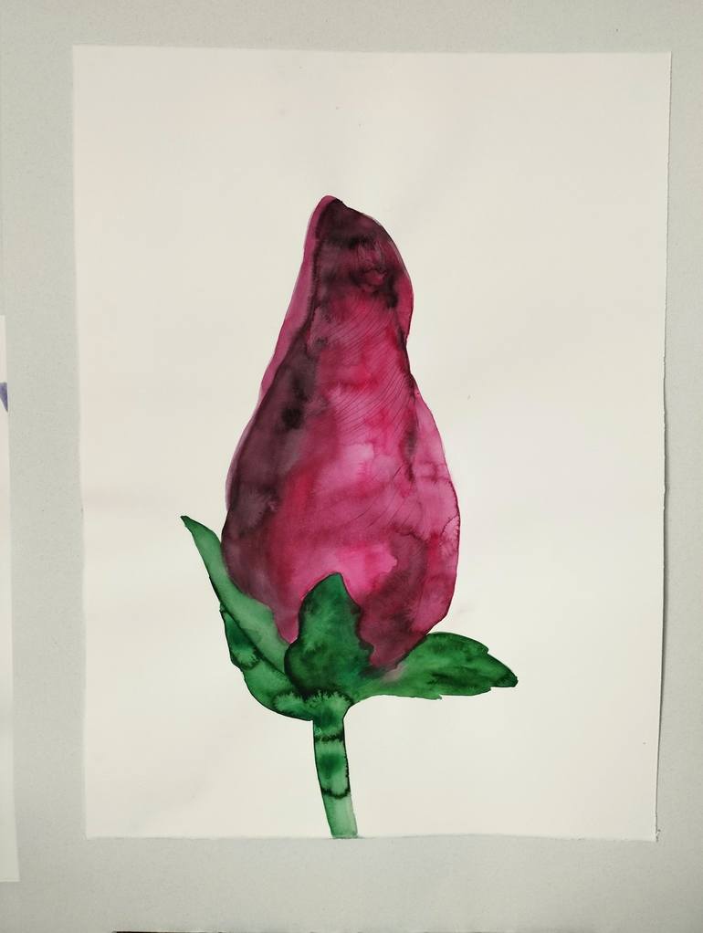 Original Floral Painting by Marija Čolić