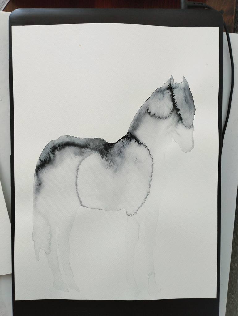 Original Horse Painting by Marija Čolić