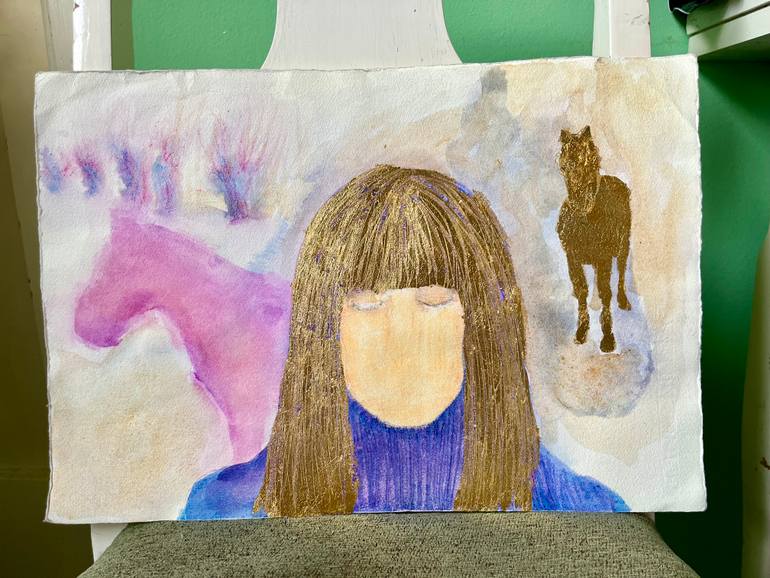 Original Figurative Fantasy Mixed Media by Marija ČOlić
