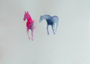 Original Fine Art Horse Paintings by Marija Čolić