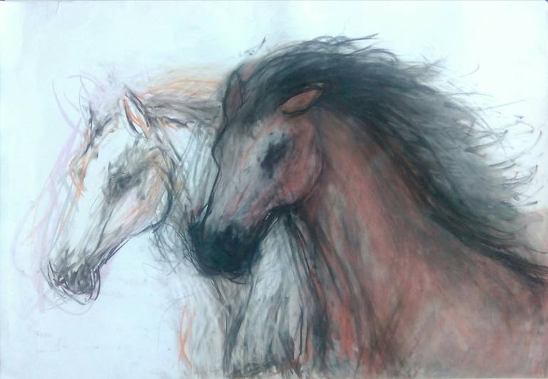 Original Figurative Animal Drawing by Marija Čolić