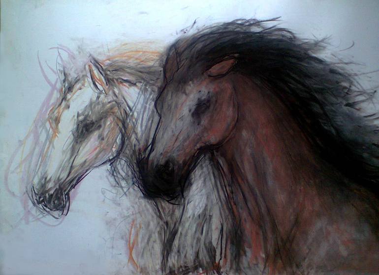 Original Figurative Animal Drawing by Marija Čolić