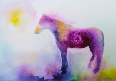 Original Fine Art Horse Paintings by Marija Čolić