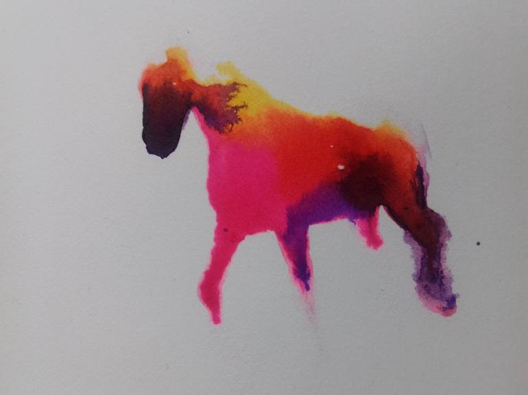 Original Horse Painting by Marija Čolić