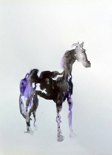 Print of Fine Art Horse Paintings by Marija Čolić