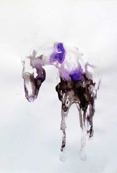 Print of Fine Art Horse Paintings by Marija Čolić