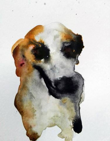 Print of Fine Art Dogs Paintings by Marija Čolić