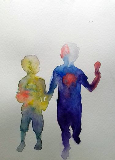 Original Figurative Children Paintings by Marija Čolić