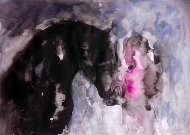 Print of Abstract Horse Paintings by Marija Čolić