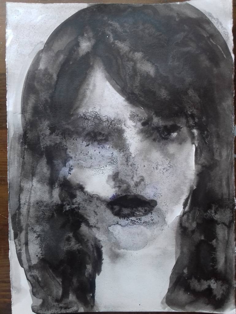 Original Portrait Painting by Marija Čolić