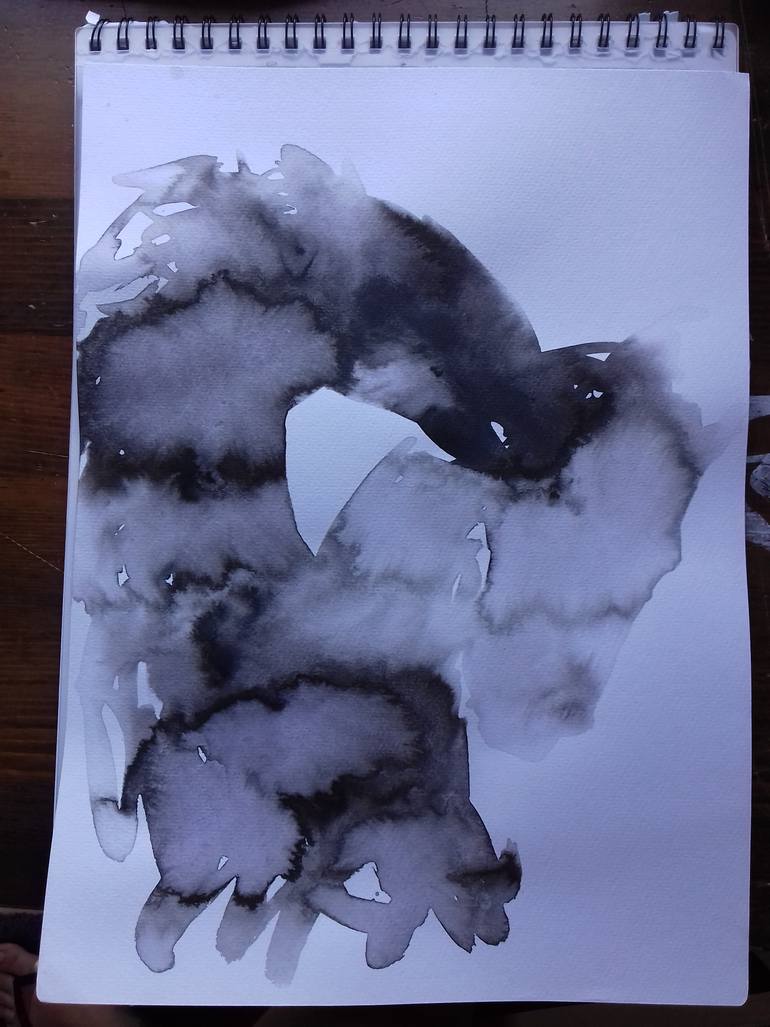 Original Abstract Horse Painting by Marija ČOlić