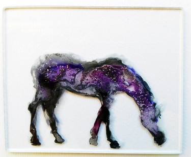 Print of Figurative Horse Paintings by Marija Čolić