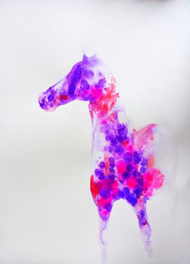 Print of Abstract Horse Paintings by Marija Čolić