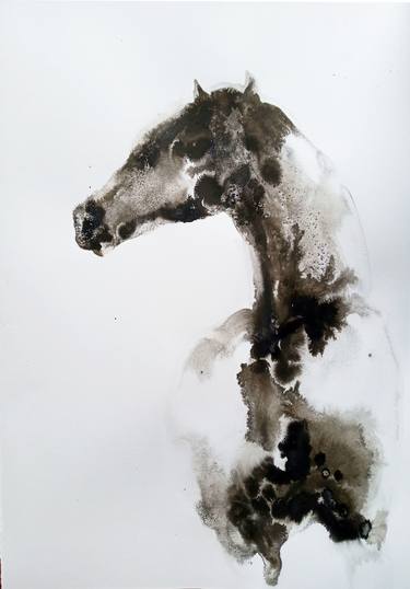 Print of Modern Horse Paintings by Marija Čolić
