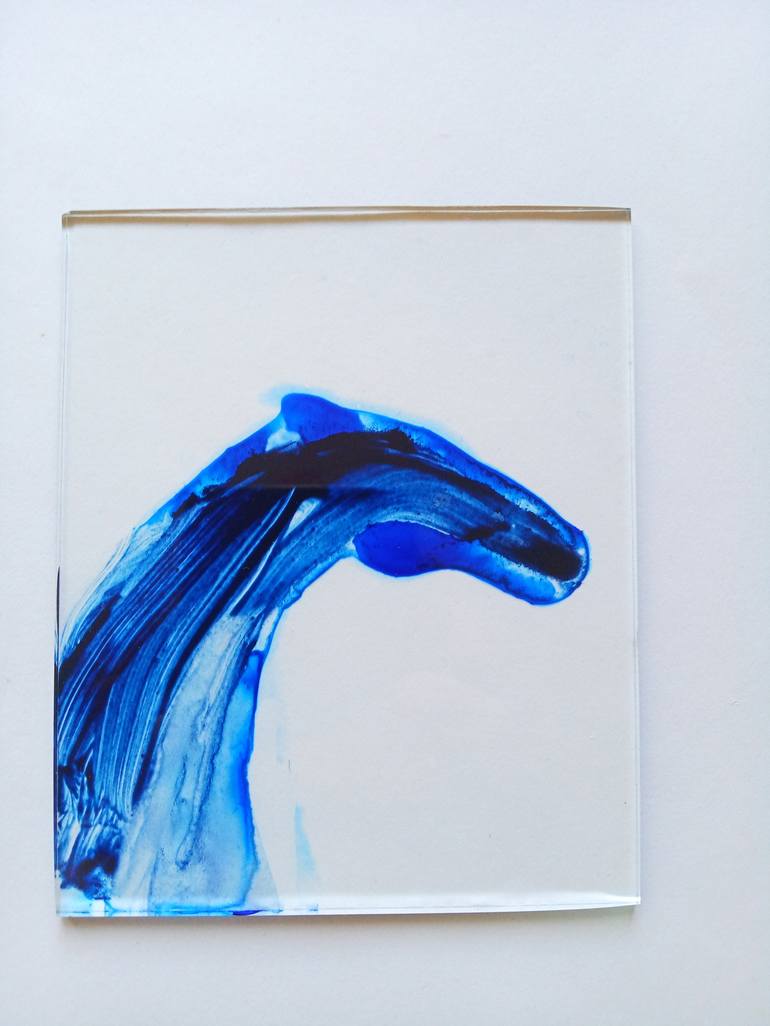 Original Minimalism Horse Painting by Marija Čolić