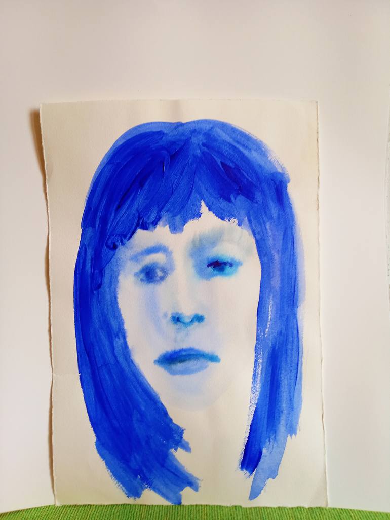 Original Portrait Painting by Marija Čolić