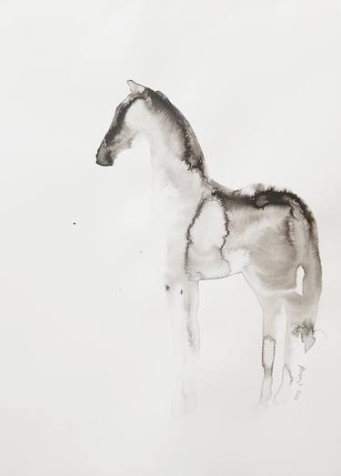 Print of Horse Paintings by Marija Čolić